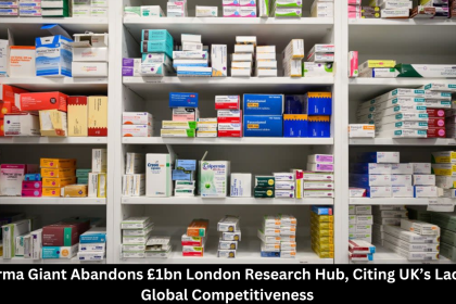 Pharma Giant Abandons £1bn London Research Hub, Citing UK’s Lack of Global Competitiveness